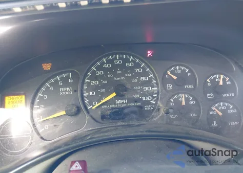 2000 Chevrolet Silverado 1500 Ls z USA, uszkodzony, nr VIN 1GCEK19T6YE107328